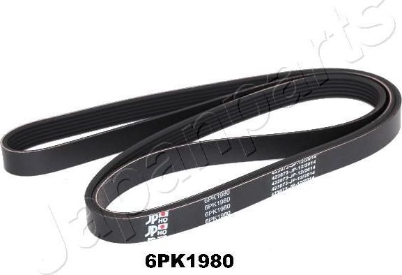 Приводной ремень поликлиновой Japanparts. Артикул DV-6PK1980