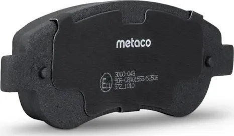 Колодки тормозные HONDA CR-V 07- перед. (Metaco). Артикул 3000043