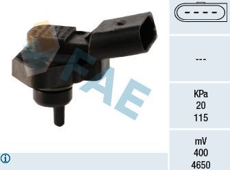 Датчик абсолютного давления (ДАД, MAP) FAE для SEAT Cordoba I 1994-2002. Артикул 15031