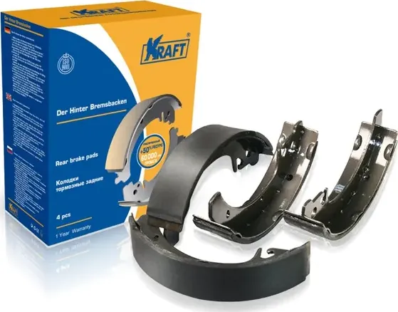Колодки тормозные ВАЗ 2108 задн.барабан. (Kraft) Kraft. Артикул KT091357