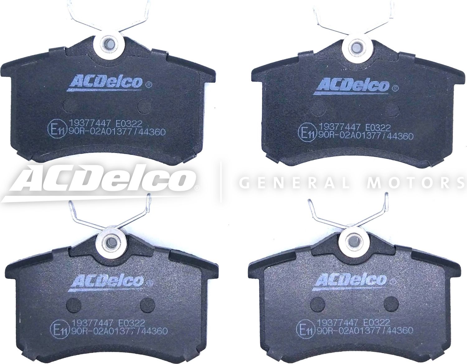Тормозные колодки ACDelco. Артикул 19377447