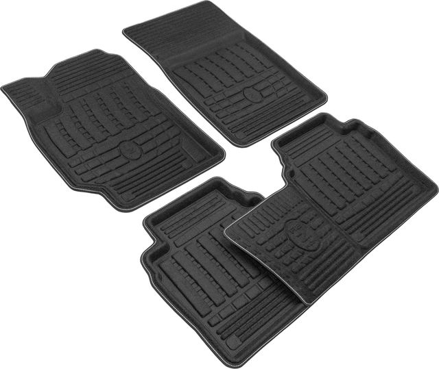 Коврики Rezkon 3D Evaplast для салона Toyota Camry 50, 55 (V50, V55, XV50, XV55) 2014-2017. Артикул 4534010200