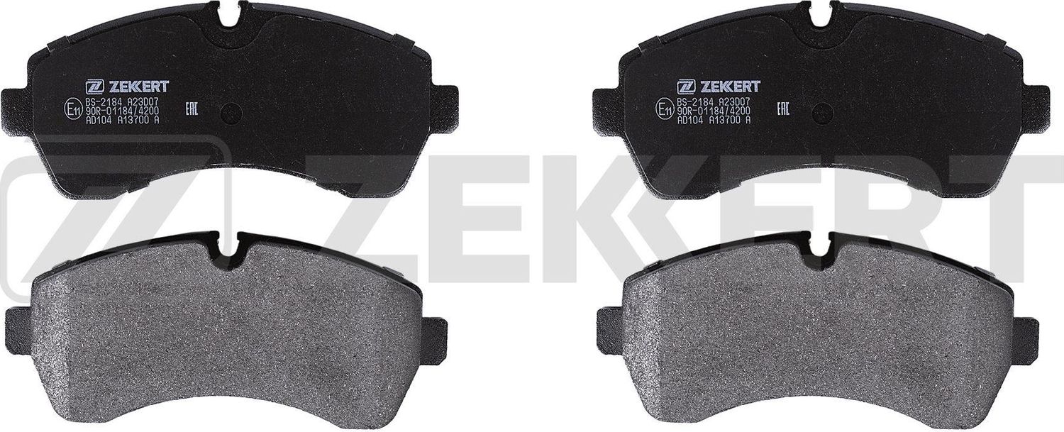Тормозные колодки Zekkert. Артикул BS-2184