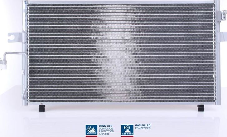 Радиатор кондиционера (конденсатор) Nissens (алюминий). Артикул 94499