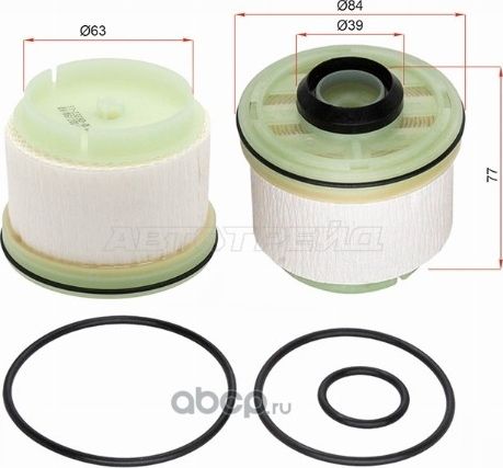 Фильтр топливный TOYOTA HILUX VIGO 04-HIACEREGIU (SAT). Артикул ST233900L030