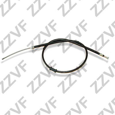 Трос ручника (тросик ручного тормоза) ZZVF задний правый для Fiat Bravo I 1995-2001. Артикул ZVTC083
