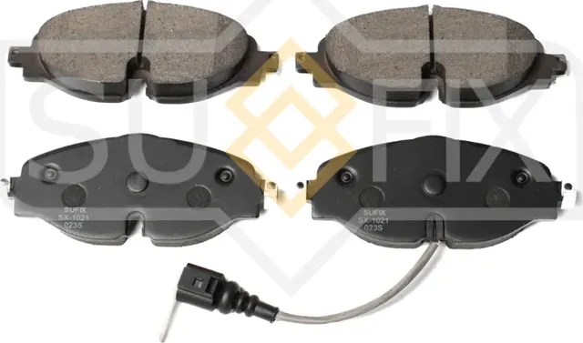 Колодки дисковые тормозные передние правые/левые AUDI A3 (8V1, 8VK) 2012-2016 (Sufix). Артикул SX1021