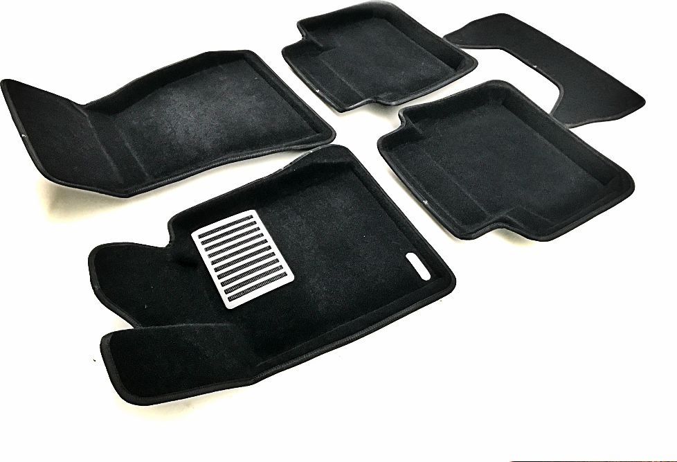 Коврики текстильные Euromat 3D Lux для салона BMW 7 (G11) 2015-2026. Артикул EM3D-001217