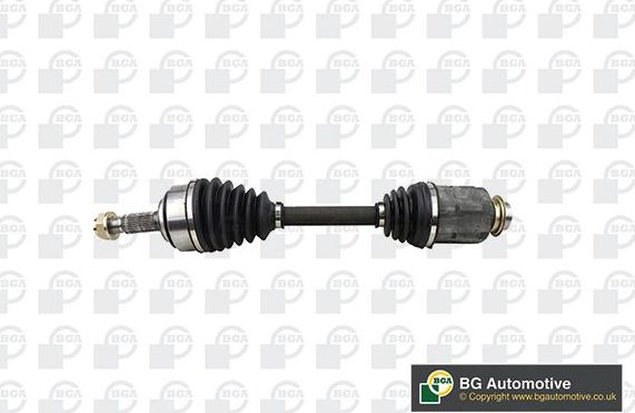 Полуось (привод в сборе, приводной вал) BGA передняя правая для Honda Accord VII 2003-2008. Артикул DS2511RA