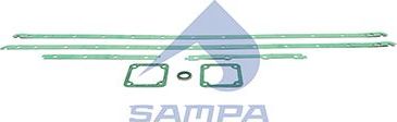 Прокладки (комплект) маслянного поддона двигателя Sampa для Scania 3 1987-1999. Артикул 040.643