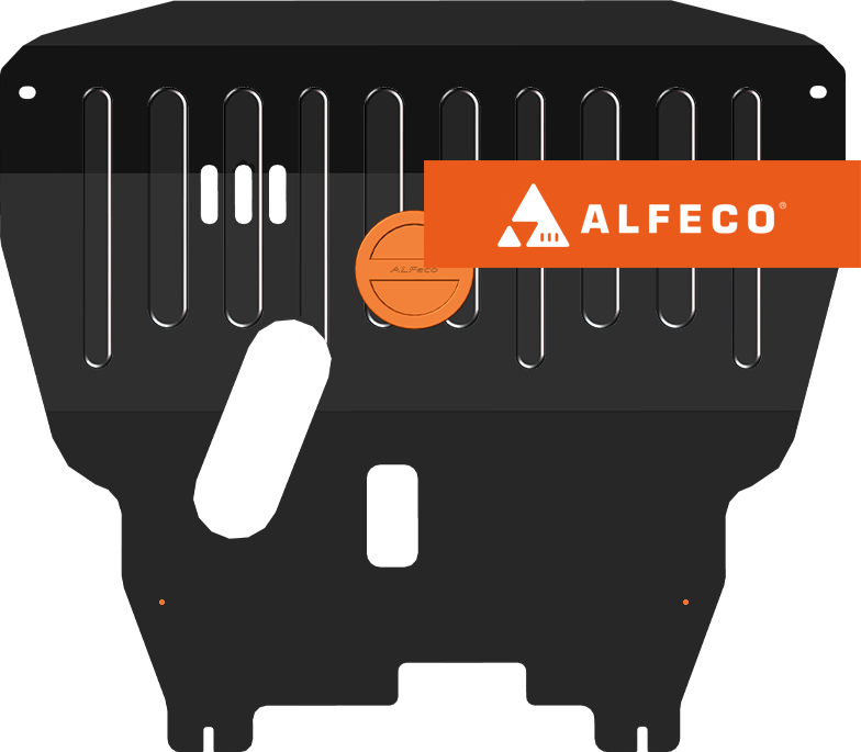 Защита Alfeco для картера и КПП Chevrolet Aveo I T200 2006-2008. Артикул ALF.03.11