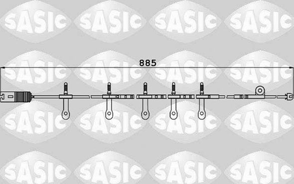 Датчик износа тормозных колодок  Sasic. Артикул 6236034