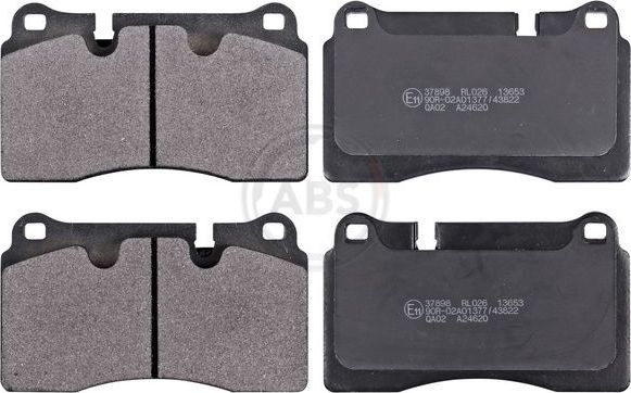 Тормозные колодки ABS передние для Aston Martin DB9 I 2004-2016. Артикул 37898