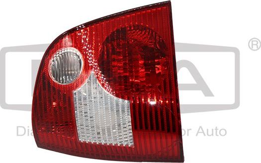 Фонарь задний DPA левый для Volkswagen Polo IV 2001-2010. Артикул 89450213002