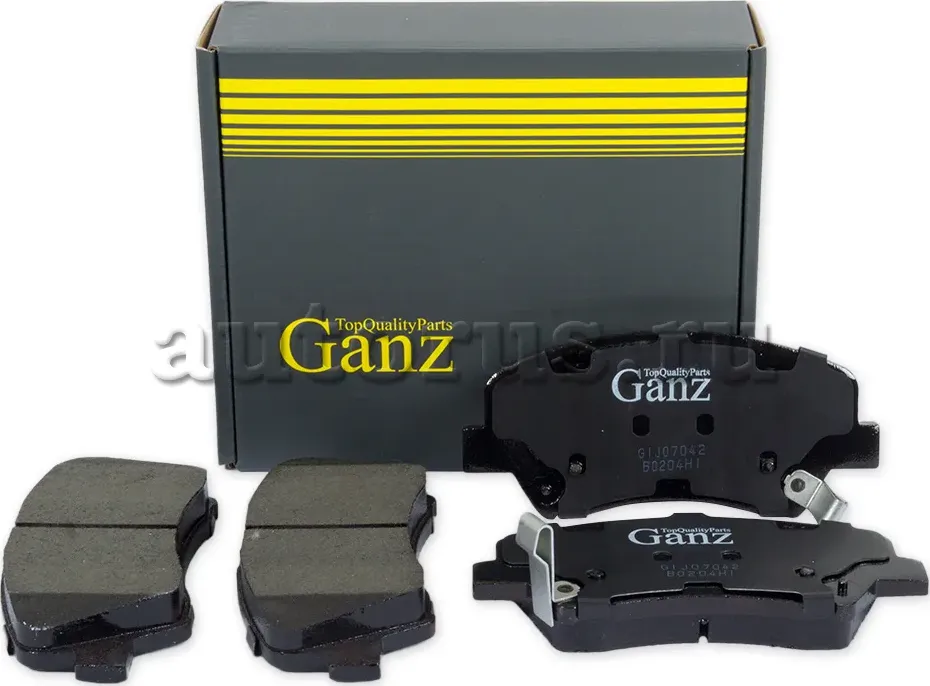 Колодки торм.пер. (Ganz). Артикул GIJ07042