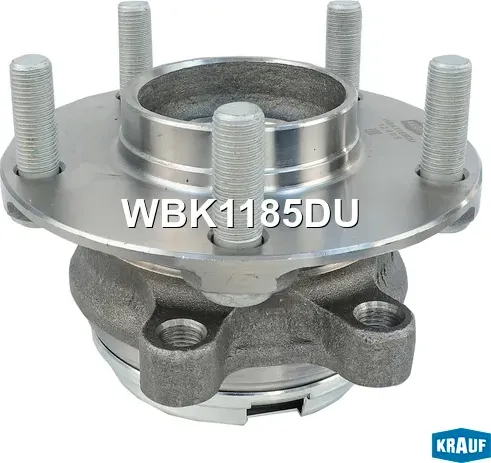 Ступица колеса с подшипником в сборе и монтажный к Krauf. Артикул WBK1185DU