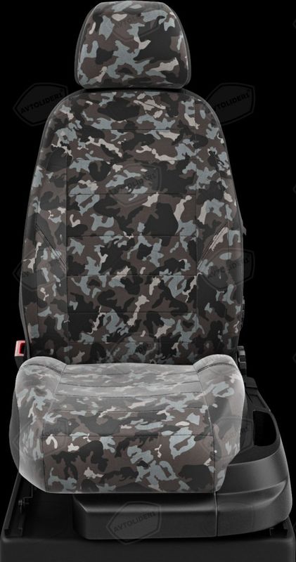 Чехлы Автолидер на сидения для УАЗ Хантер 2011-2026, цвет НАТО. Артикул GZ30-0110-BREZ01