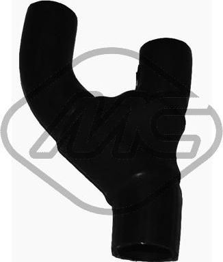 Патрубок радиатора (системы охлаждения) Metalcaucho. Артикул 08980