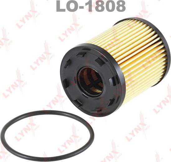 Масляный фильтр LYNXauto для Fiat Panda III 2014-2026. Артикул LO-1808