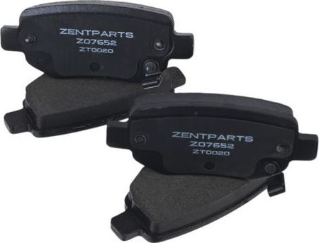 Тормозные колодки Zentparts. Артикул Z07652