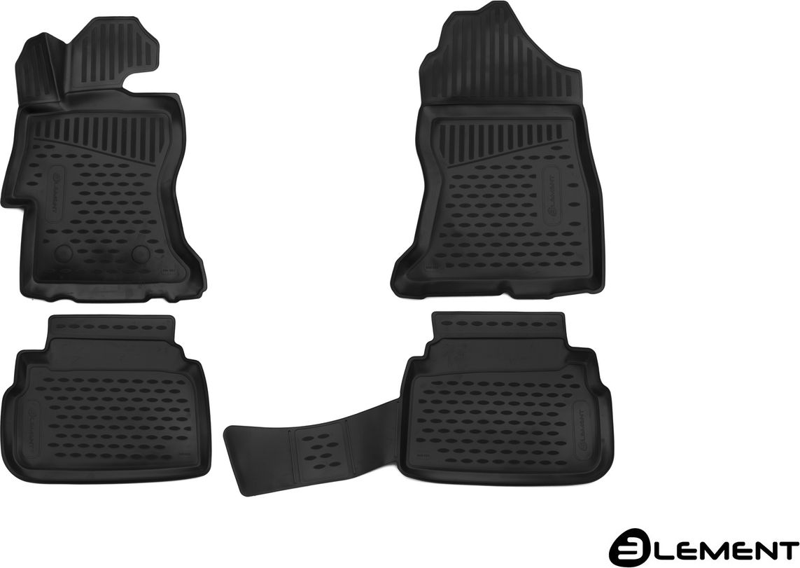 Коврики 3D Element для салона Subaru XV II 2017-2026. Артикул ELEMENT3D4622210k