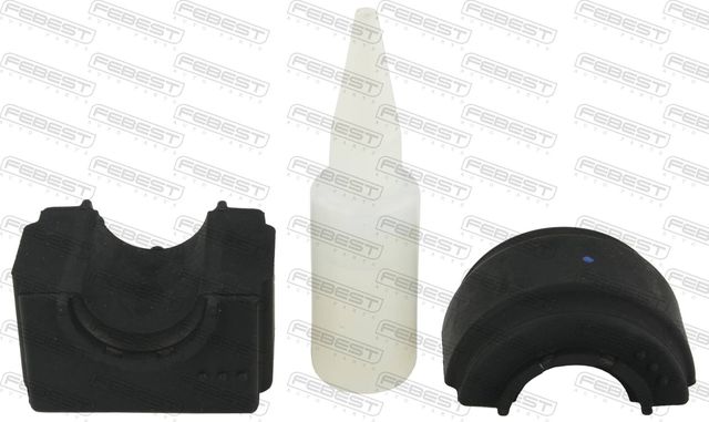 Втулка переднего стабилизатора комплект Febest. Артикул BMSB-E70F-KIT