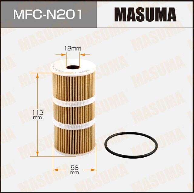 Масляный фильтр Masuma. Артикул MFC-N201