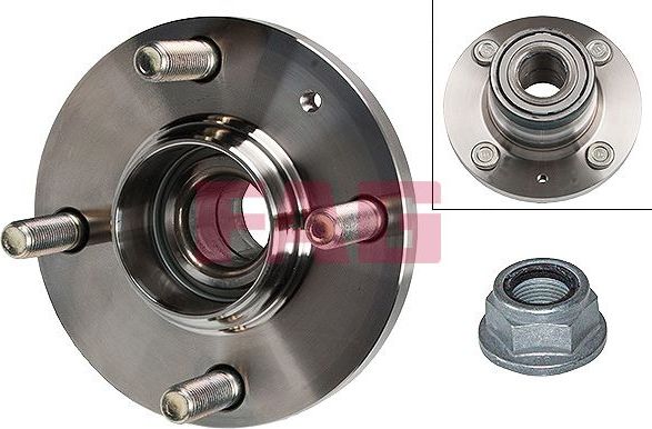 Ступичный подшипник (комплект) Fag. Артикул 713 6190 80