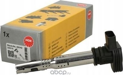 Катушка зажигания AUDI A3 1.8 TFSI/1.8 TFSI QUATTRO/2.0 FSI/2.0 TFSI 48042 (NGK) NGK. Артикул U5015