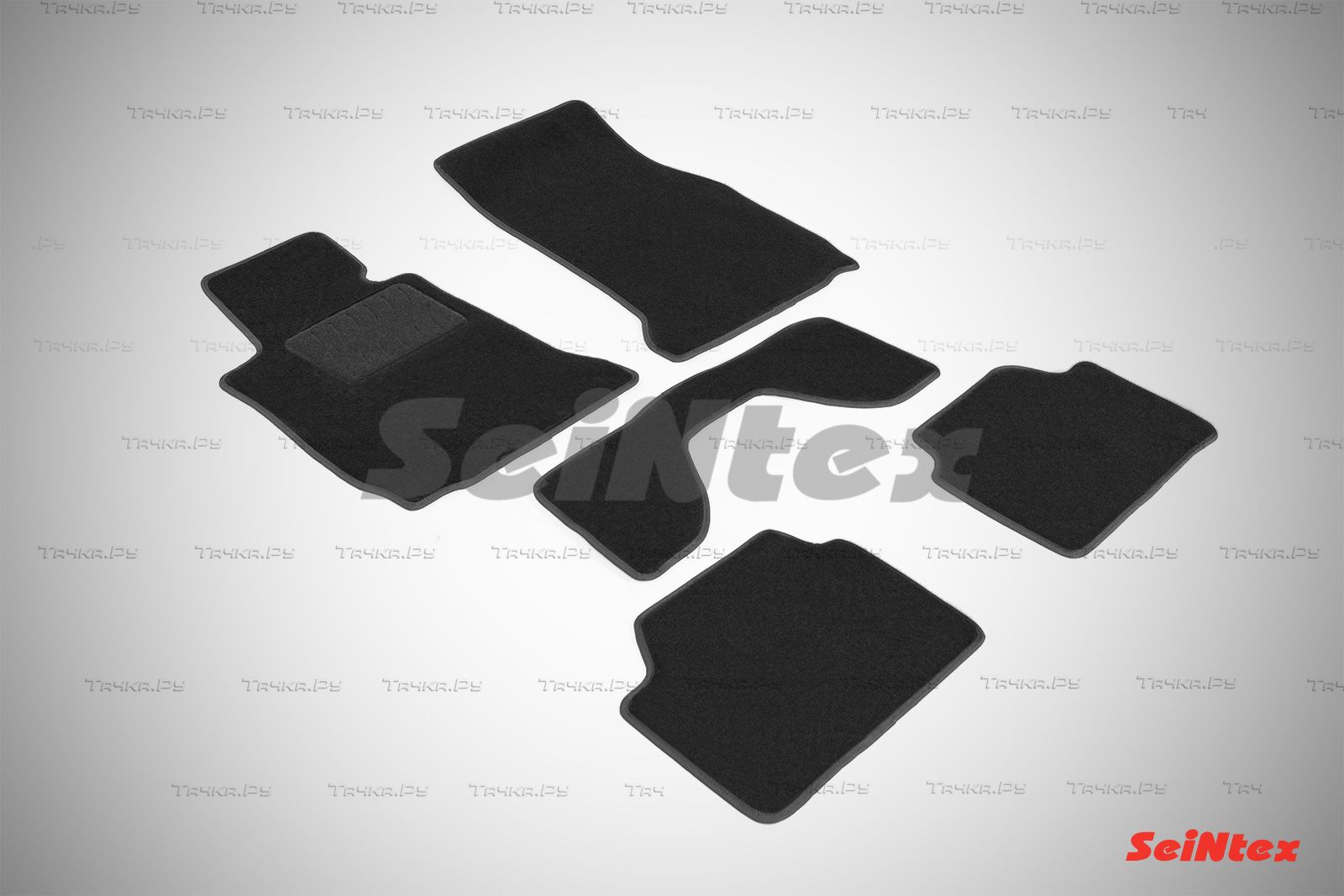 Коврики текстильные Seintex на нескользящей основе для салона BMW 1 F20, F21 2013-2026. Артикул 86323