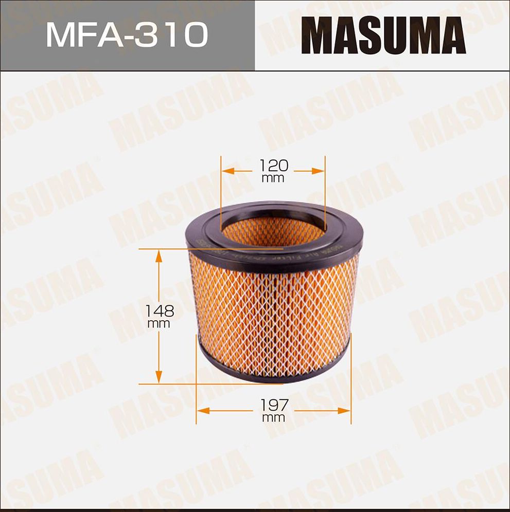 Воздушный фильтр Masuma. Артикул MFA-310