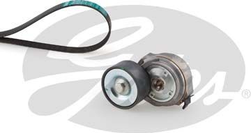 Приводной ремень поликлиновой с роликами (комплект) Gates FleetRunner™ Micro-V® Kit для MAN TGX 2006-2026. Артикул K018PK1920HD