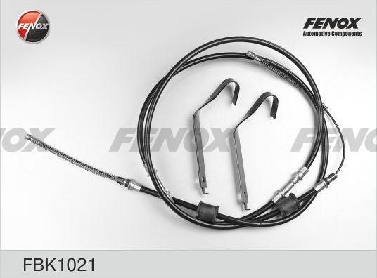 Трос ручника (тросик ручного тормоза) Fenox. Артикул FBK1021