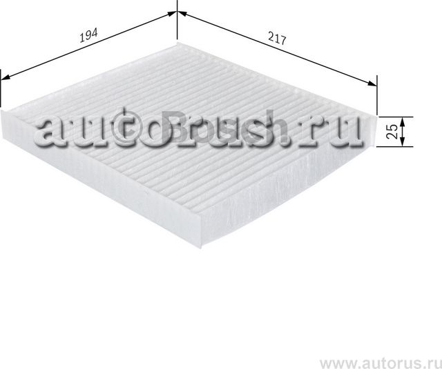 Фильтр салона BOSCH 1987432273 M2273 ФИЛЬТР САЛОНА M2273. Артикул 1987432273