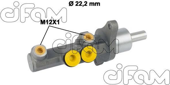 Тормозной цилиндр главный Cifam (алюминий) для Volkswagen Golf Plus I 2005-2013. Артикул 202-720