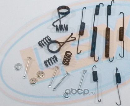 Р/к тормоз,колодок на 2 кол.(18 дет+2 большие пружины) Fiat Ducato RUS/Citroen J (LEX). Артикул RK2252