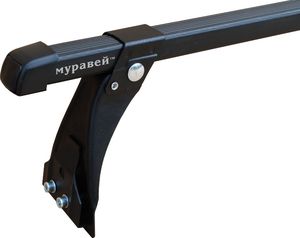 Багажник на крышу Муравей на штатные места для Daewoo Nexia седан 1995-2016 (Прямоугольные дуги). Артикул 841979