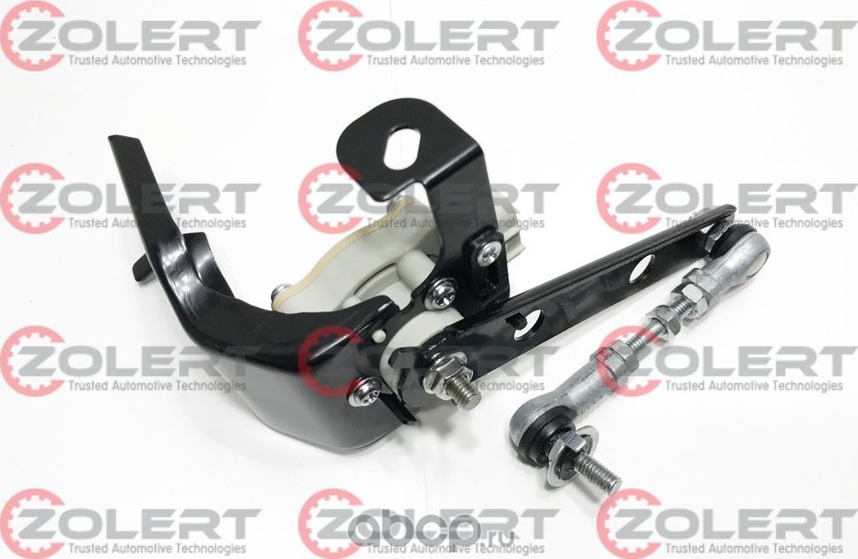Датчик в сборе регулировки дорожного просвета задний (с кронштейном и тягой) (Zolert). Артикул ZNT010