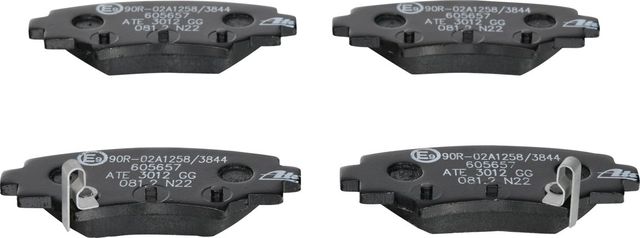 Тормозные колодки ATE задние для Mazda 3 III (BM) 2013-2018. Артикул 13.0460-5657.2