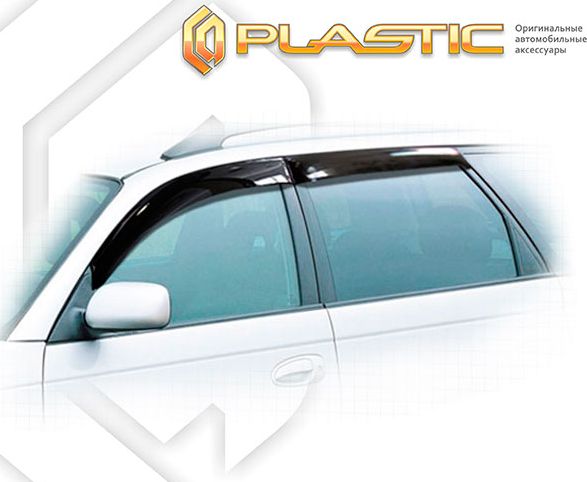Дефлектор СА Пластик для окон (Classic полупрозрачный) Toyota Caldina T215 2000-2002. Артикул 2010030304120