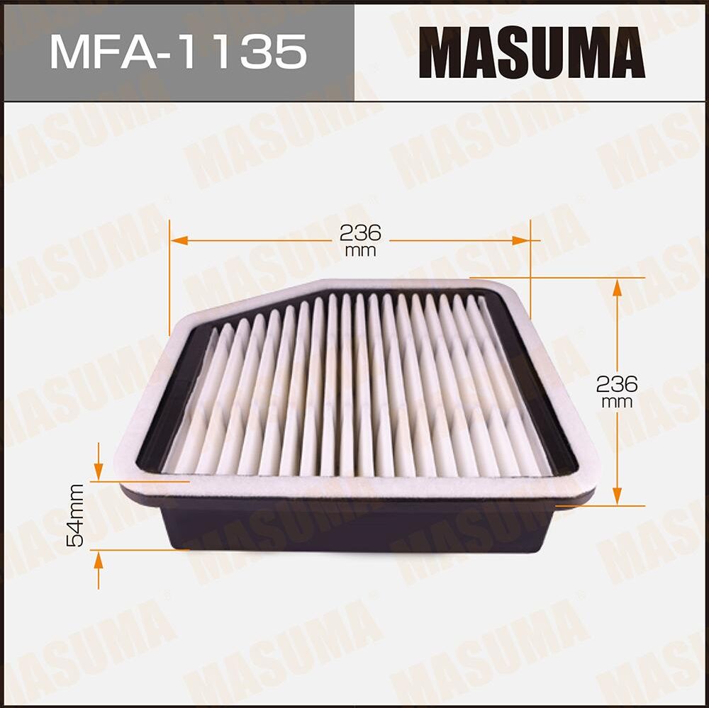 Воздушный фильтр Masuma. Артикул MFA-1135