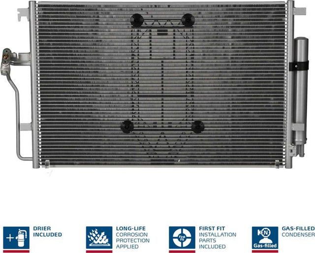 Радиатор кондиционера (конденсатор) Nissens (алюминий) для Mercedes-Benz Sprinter 906 2006-2026. Артикул 940826
