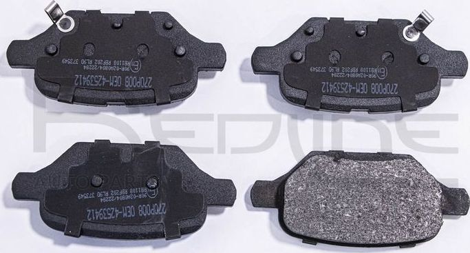 Тормозные колодки RED Line. Артикул 27OP008