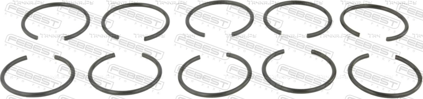 Пыльник шруса (комплект) Febest для Mitsubishi Pajero I 1988-1991. Артикул CC-1-30X2-2-PCS10