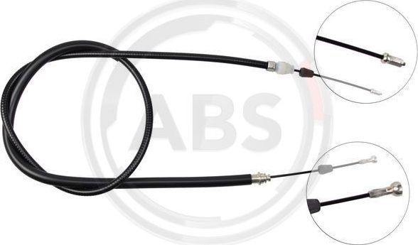 Трос ручника (тросик ручного тормоза) ABS. Артикул K17165