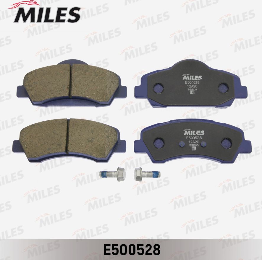 Тормозные колодки Miles (Керамика). Артикул E500528