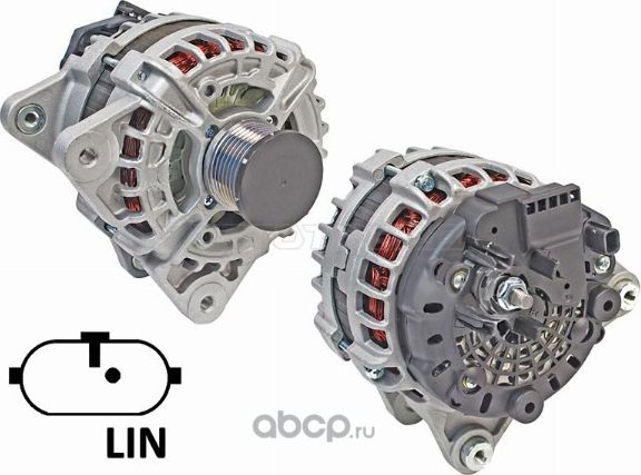 Генератор RENAULT KAPTUR 1.6 14V 150A 16- H4MMEGA (SAT). Артикул ST850013