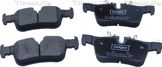Тормозные колодки MaXgear задние для BMW i3 I (I01) 2013-2026. Артикул 19-3601