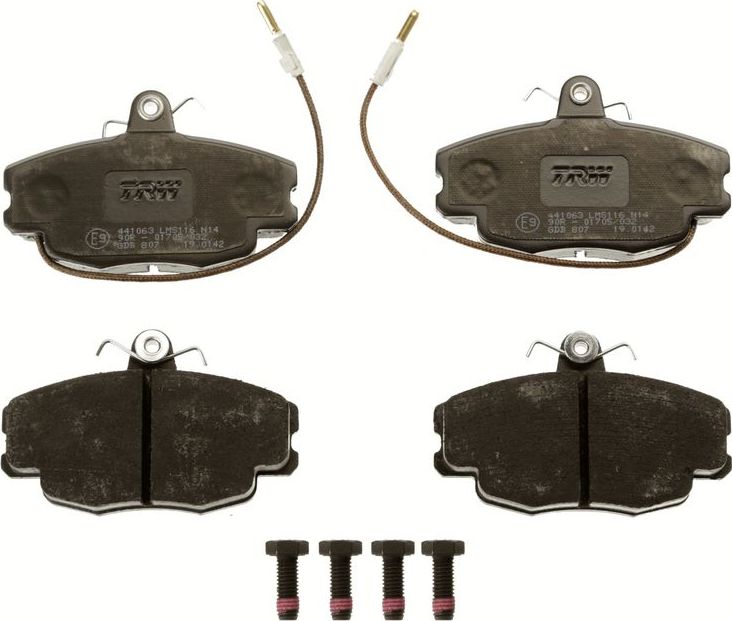 Тормозные колодки TRW COTEC. Артикул GDB807