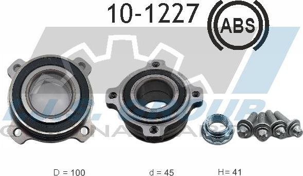 Ступица колеса с интегрированным подшипником IJS Group. Артикул 10-1227